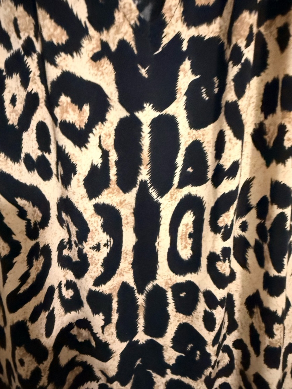 INC International Concepts Leopard Print Tank Top with Rhinestone Rings - Picture 5 of 5